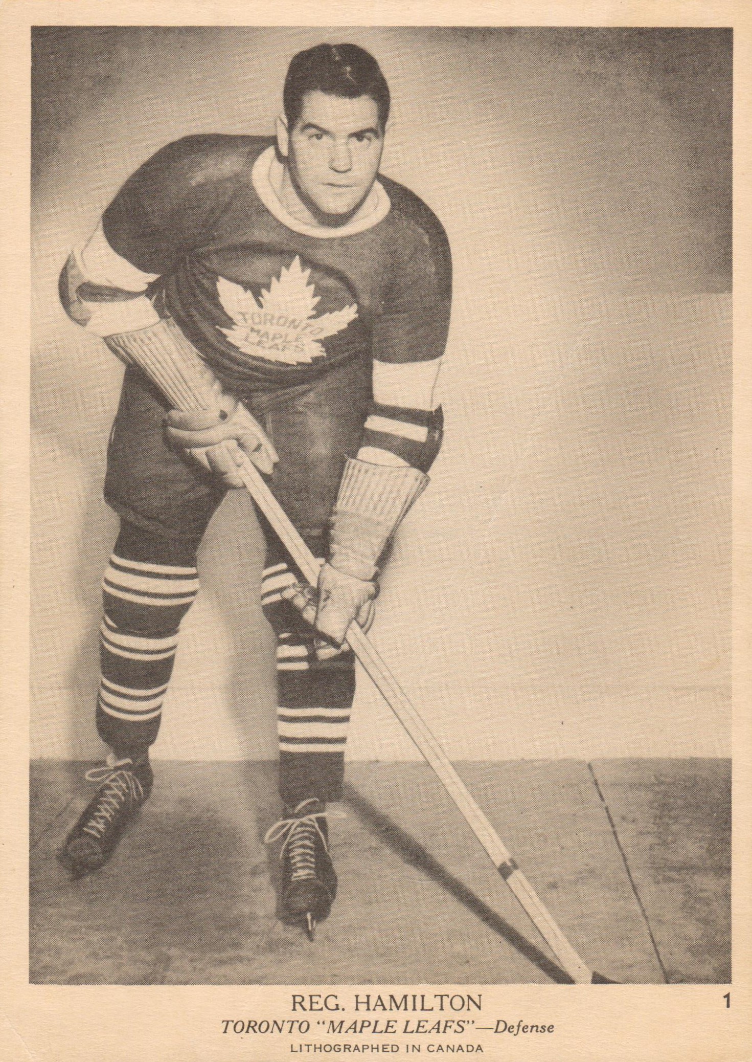 Hamilton, Reg #1