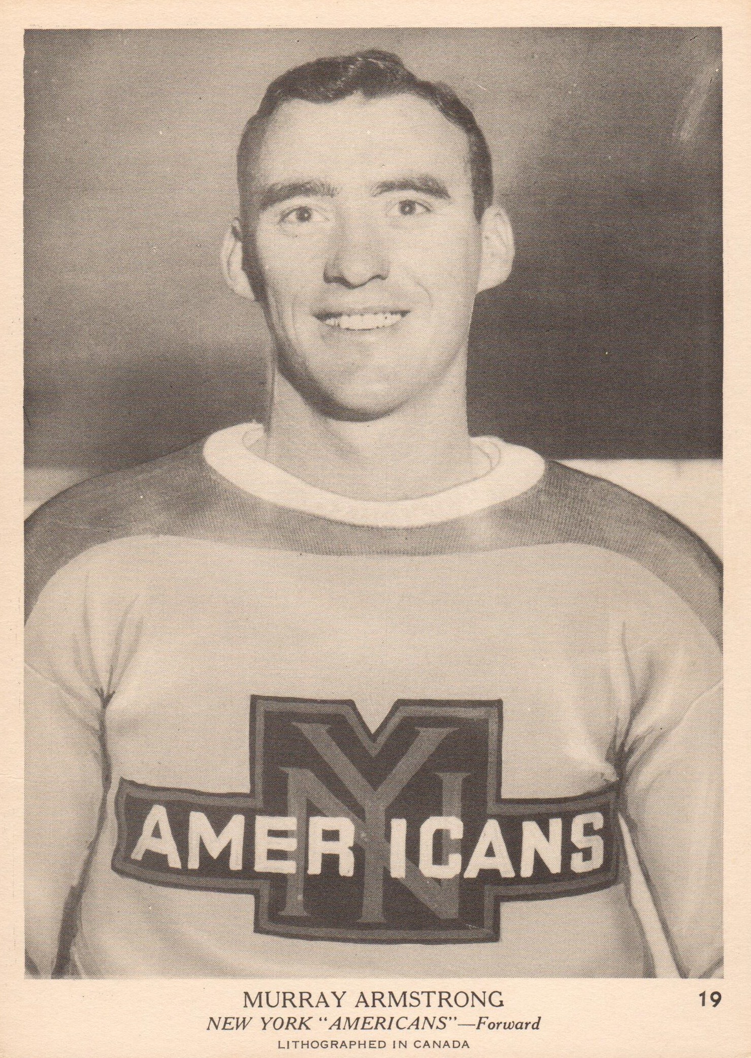 Armstrong, Murray #19