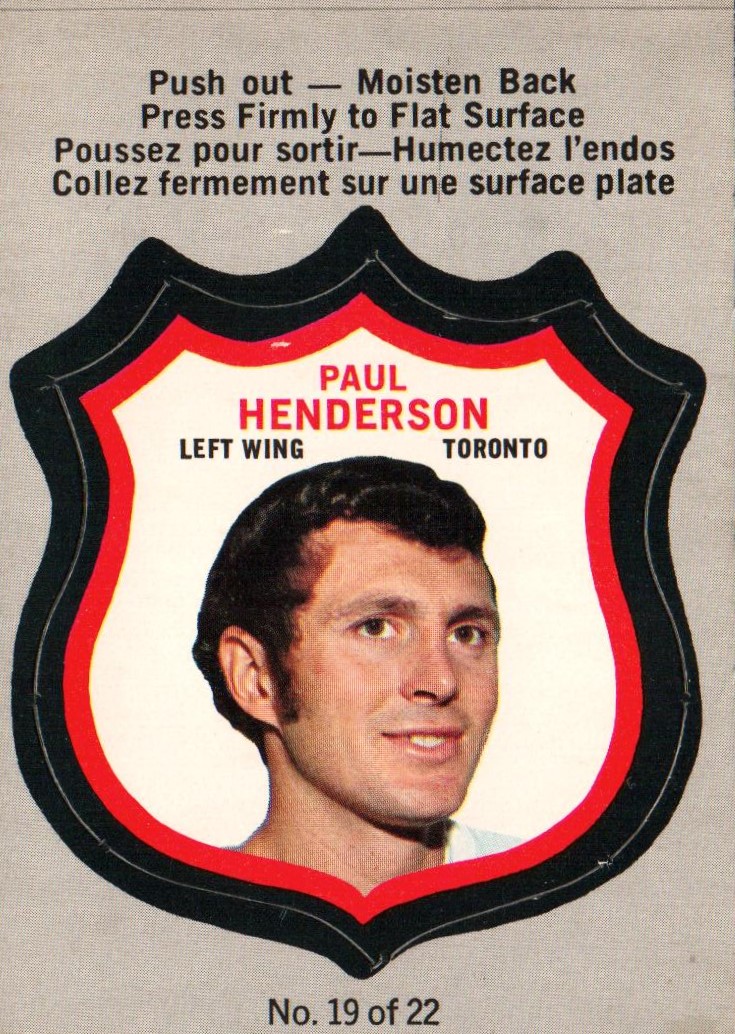Henderson, Paul #19