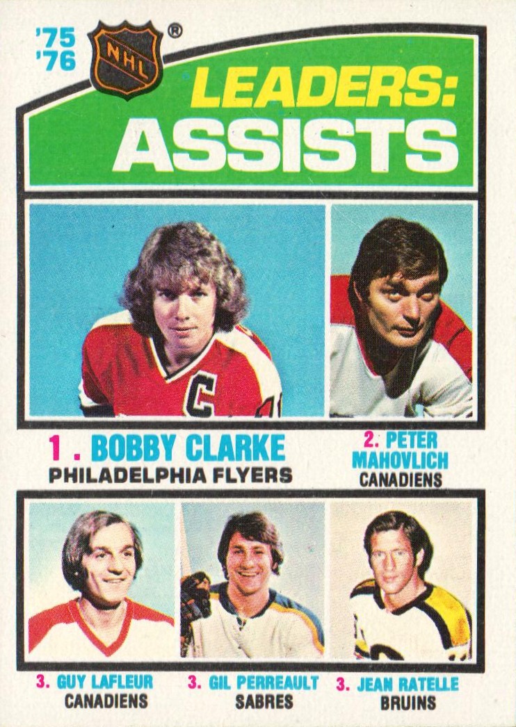 Assist Leaders -Clarke - Mahovlich #2