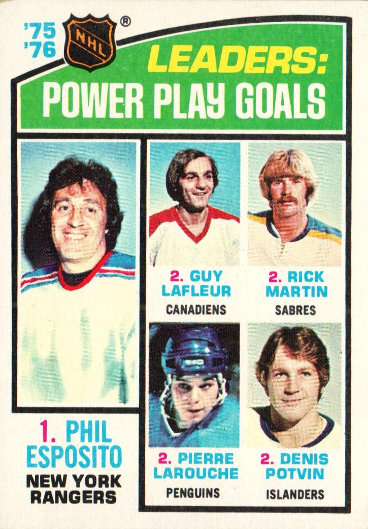 PP Goal Leaders -P.Esposito - Lafleur #5