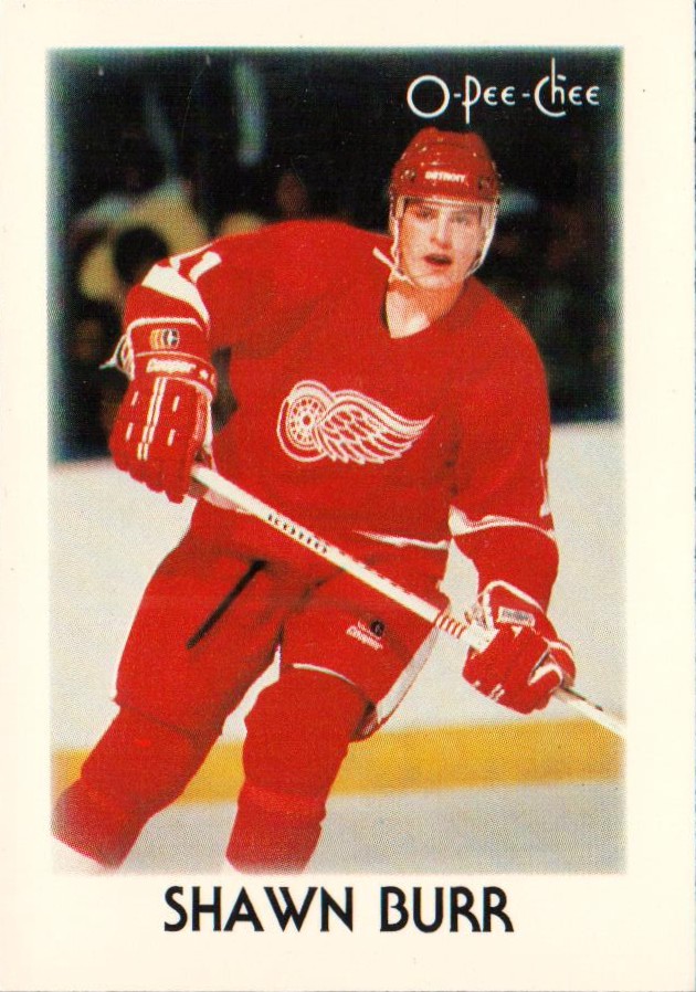 Burr, Shawn - Red Wings #5
